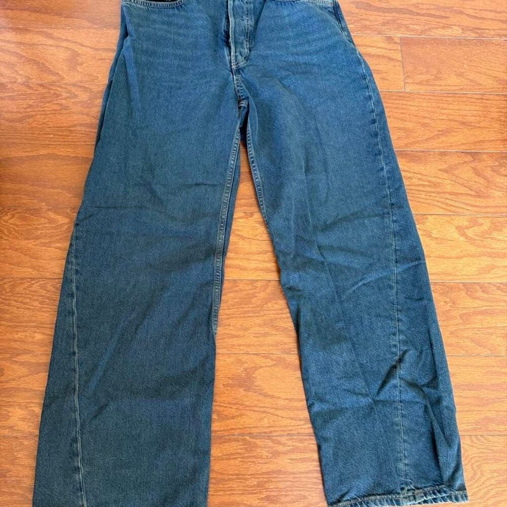 Cos Women's Blue and Navy Jeans